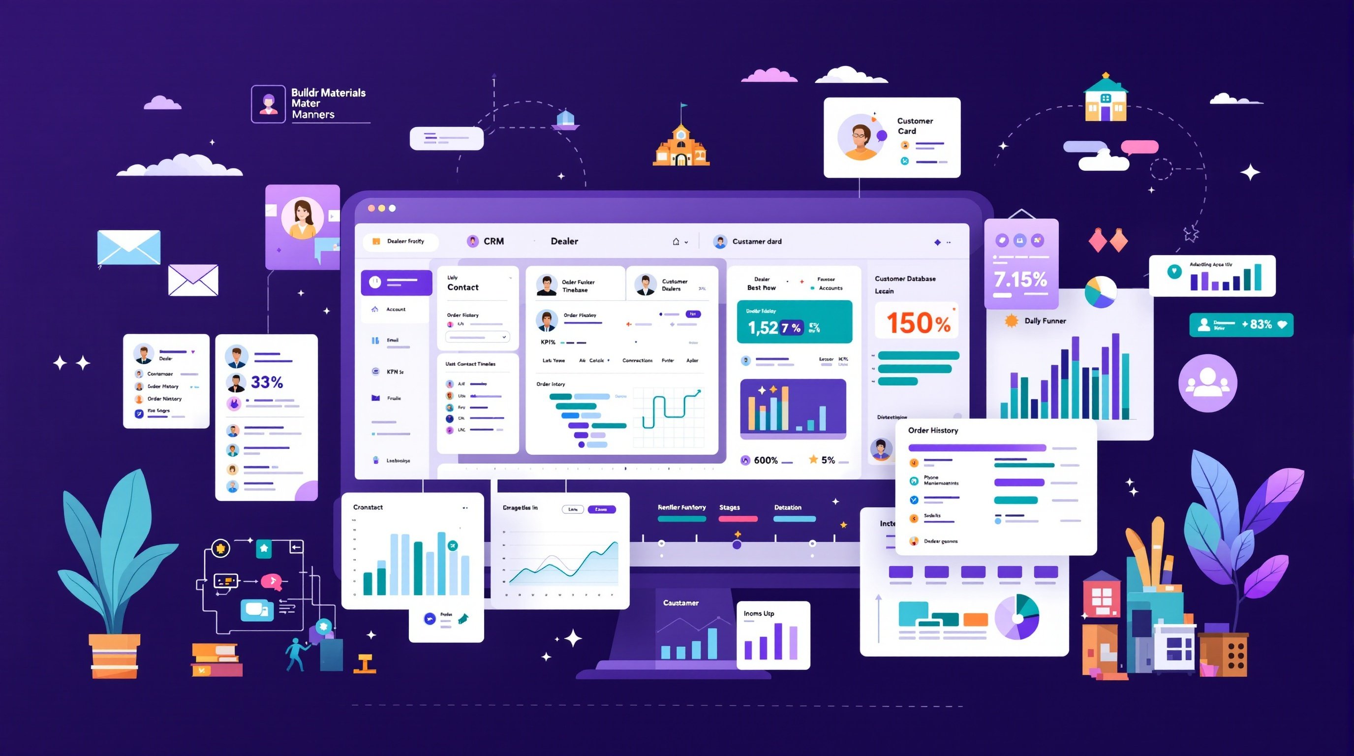 CRM - Quản lý Khách hàng Đại lý