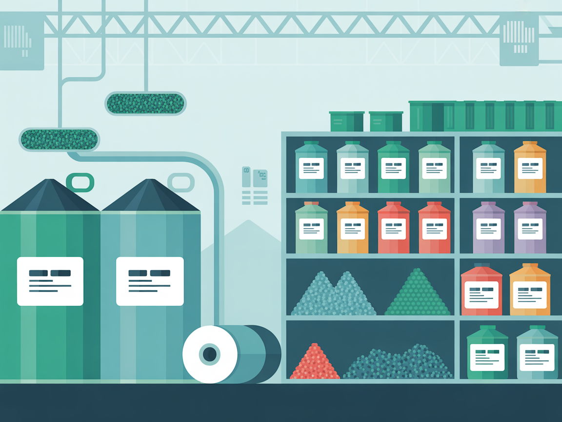 Quản lý Kho Nguyên liệu Nhựa