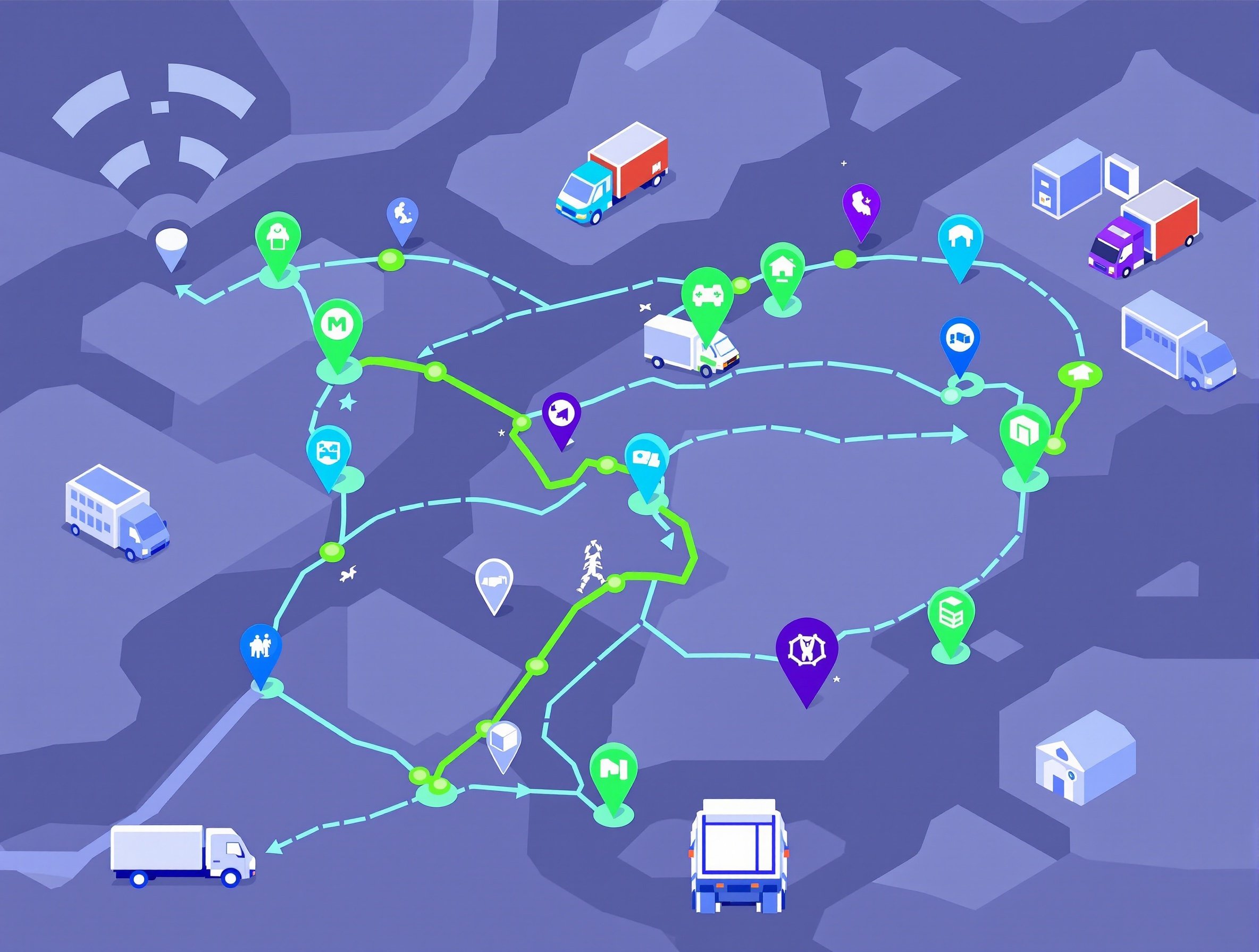 Route Planning & Field Force Management