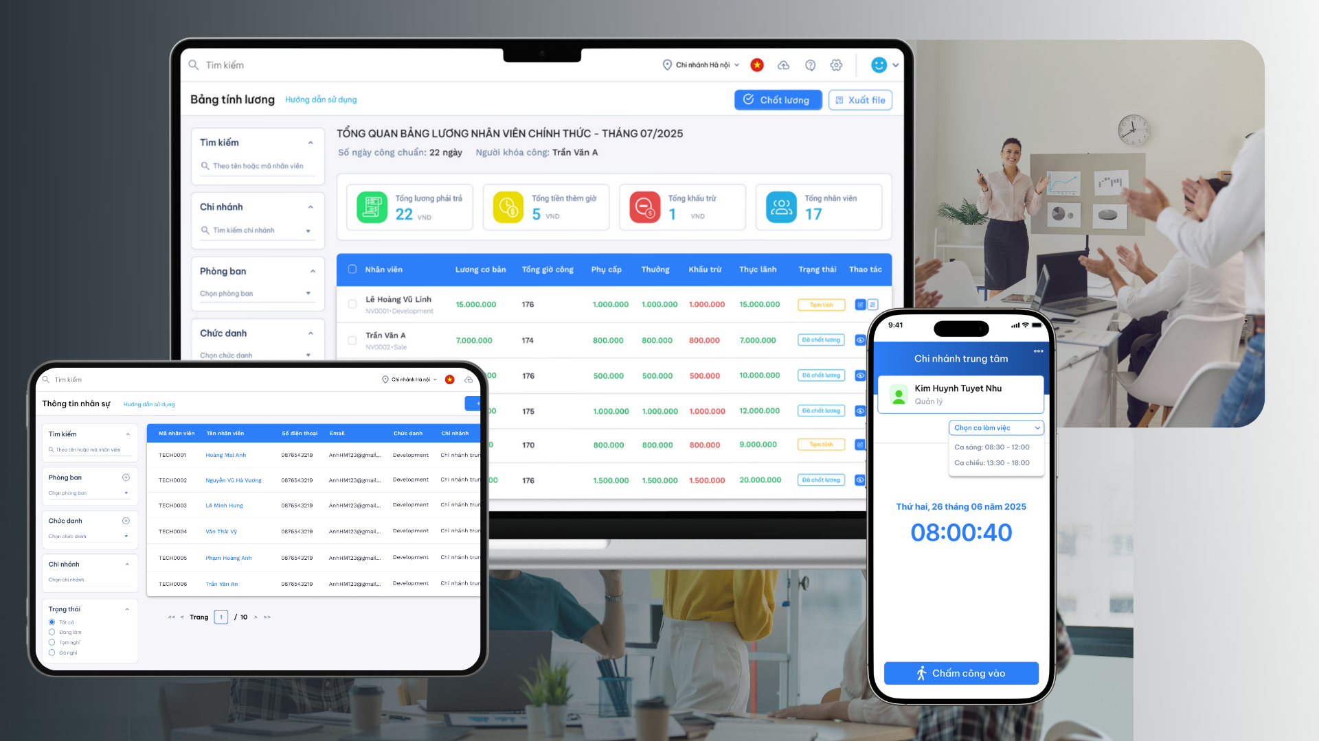 Quản Lý Nhân Sự